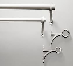 Standard Curtain Rod &amp; Wall Bracket