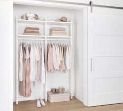 Essential&#160;Reach-In&#160;Closet by Hold Everything, 5' Long Hanging System&#8203;