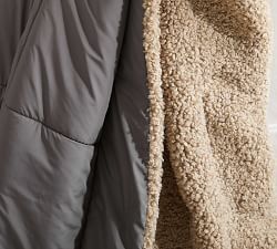 Sport Luxe Cozy Teddy Faux Fur Oversized Throw