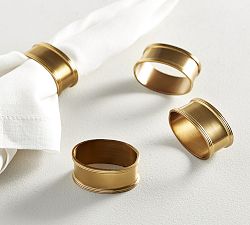 Antique Gold Napkin Rings