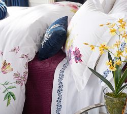 Monique Lhuillier Skyler Printed Organic Cotton Pillowcases - Set of 2