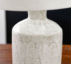 Open Box: Bethany Ceramic Table Lamp (24&quot;)