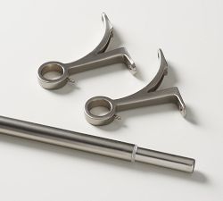 Standard Curtain Rod &amp; Wall Bracket
