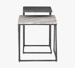 Bellevile Marble Nesting End Tables