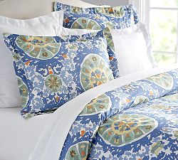 Corrine Suzani Duvet Cover &amp; Shams