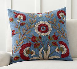 Bibiana Embroidered Pillow Cover
