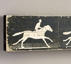 Horse Zoetrope Wood Wall Art