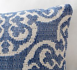 Kaylyn Eco-Friendly Handwoven Tile Outdoor Pillow
