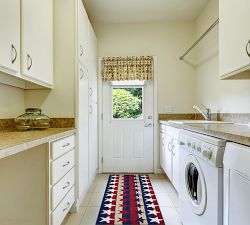 Red White And Blue Stars Doormat
