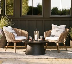 Hayes Wicker Outdoor Lounge Chair