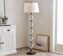 Marston Crystal Floor Lamp (60&quot;)
