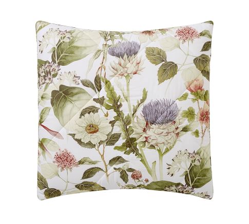 Thistle Percale Comforter Euro Sham