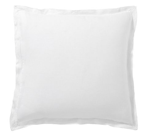 Belgian Flax Linen Double Flange Euro Sham