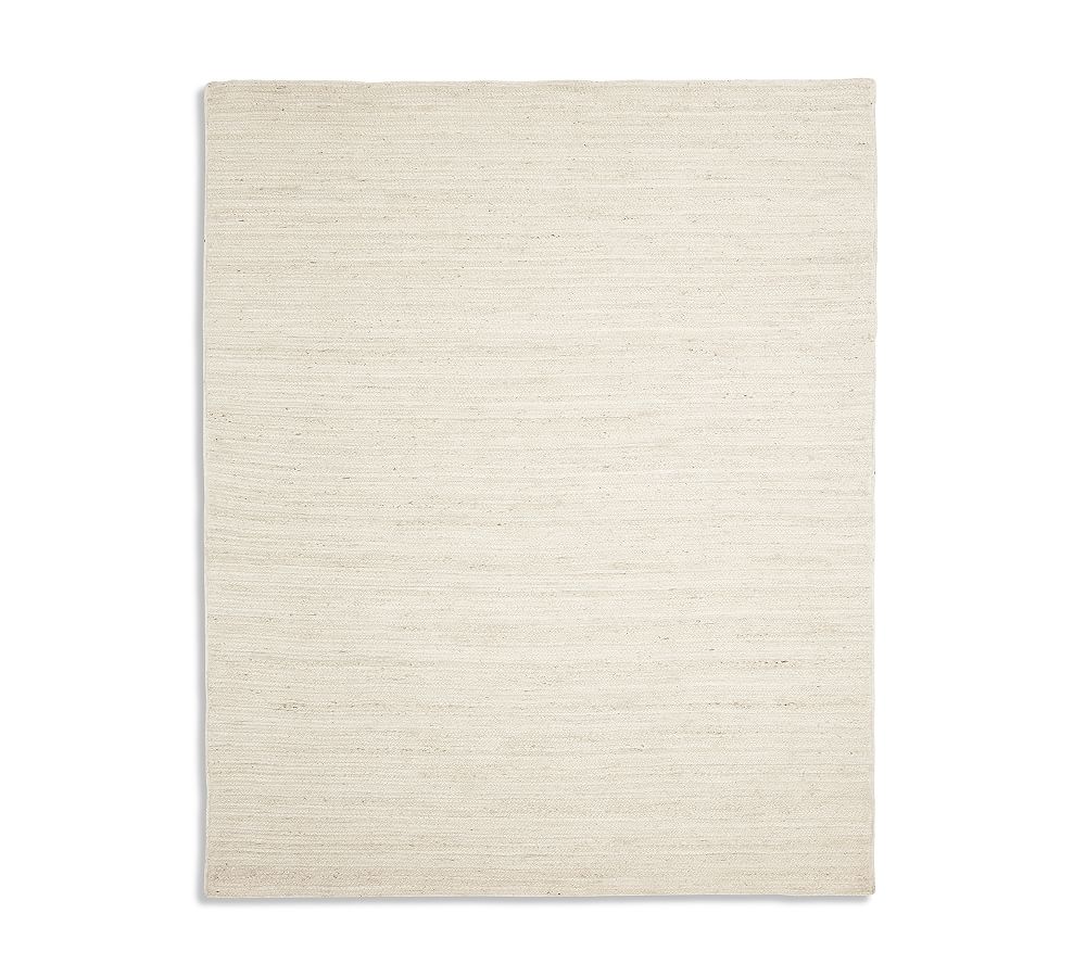 Pottery Barn Haven Jute Braided Rug - Ivory, 9' x 12'