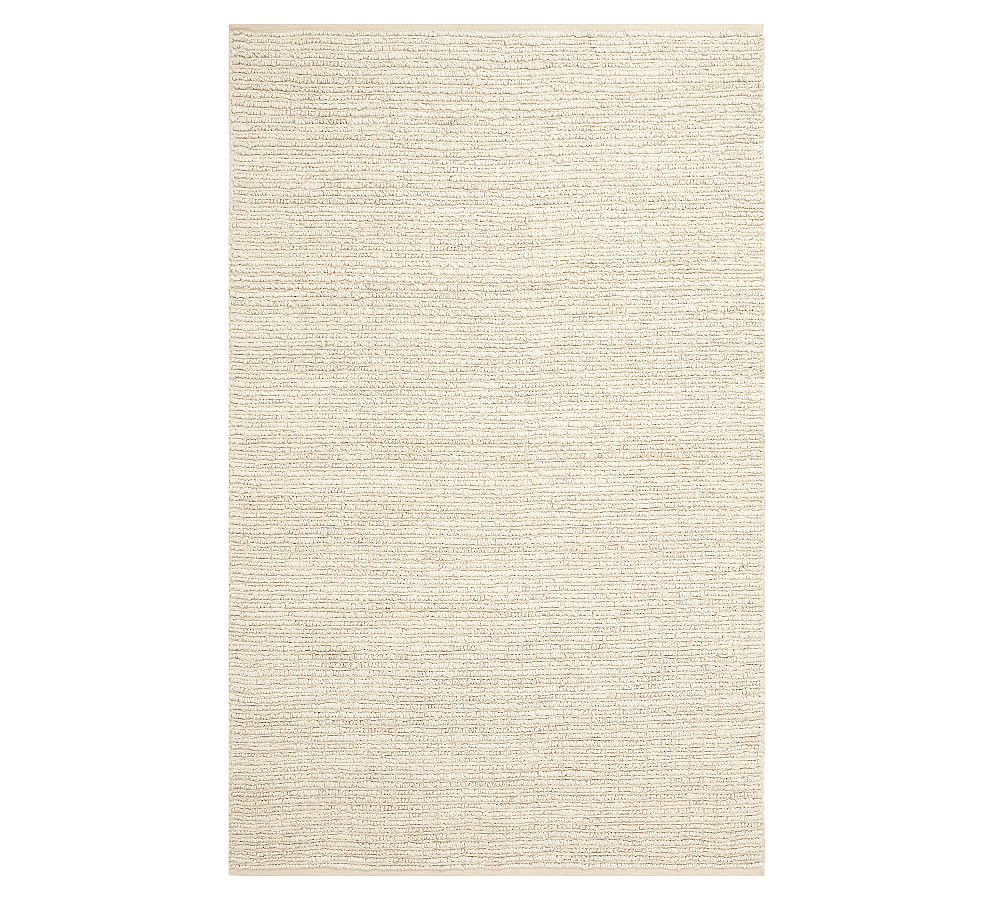 Open Box: Ryland Handwoven Hemp Jute Rug, 5' x 8' - Ivory