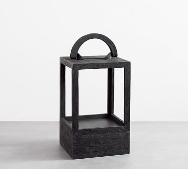Decker Lantern, Small, 17&quot; - Black
