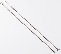 Open Box: Drapery Wand - Pewter