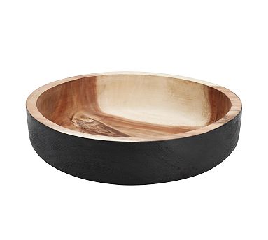 Hand Carved Wooden Tray, Medium 15.5&quot;W
