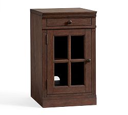 Livingston Glass Door Cabinet (17.5")