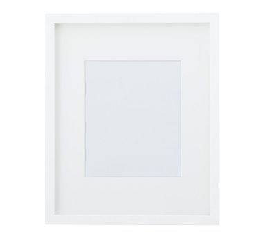 Wood Gallery Single Opening Frame - 8x10 (14x17 overall) - Modern White