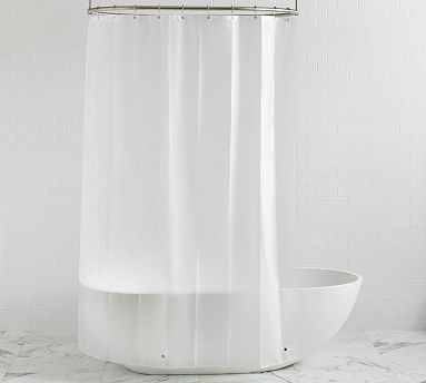 EVA Vinyl Shower Curtain Liner, 72&quot;, 72&quot;
