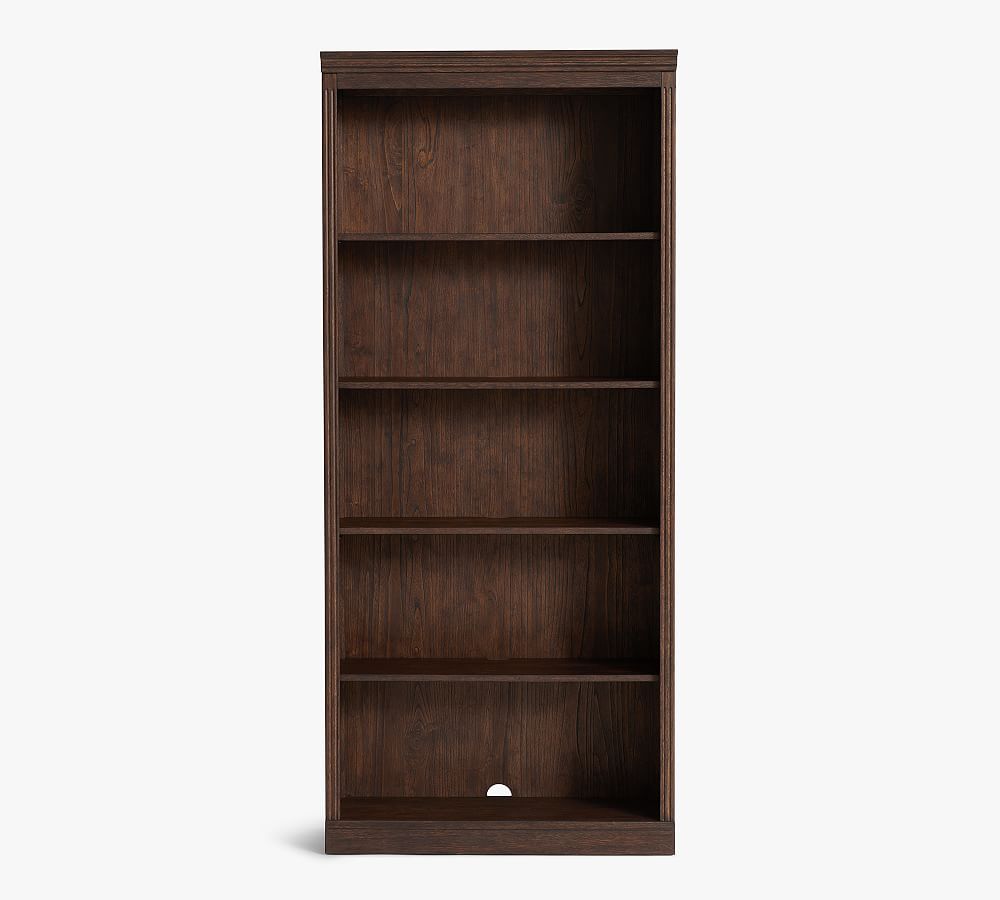Livingston Bookcase (35") Brown Wash