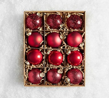 Mixed Ornaments - Set of 12 | Pottery Barn