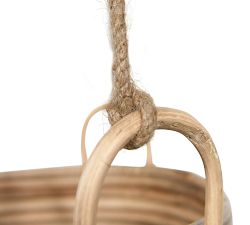 Andi Woven Rattan Hanging Planters