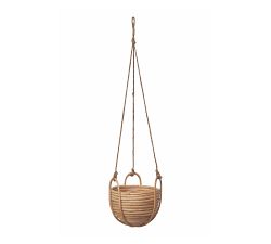 Andi Woven Rattan Hanging Planters