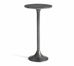 Open Box: Belize Metal Round 12&quot; Outdoor Accent Table - Bronze