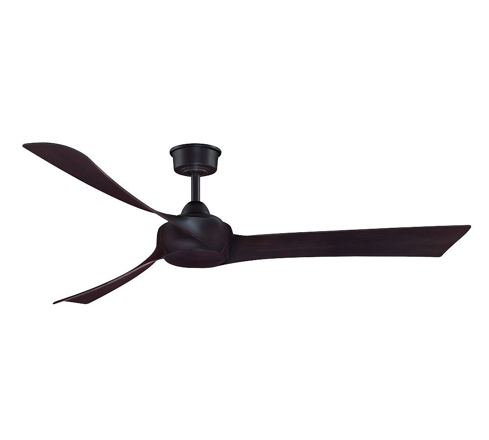 Wrap Ceiling Fan, Dark Bronze