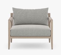 Punta Mita Teak Outdoor Lounge Chair