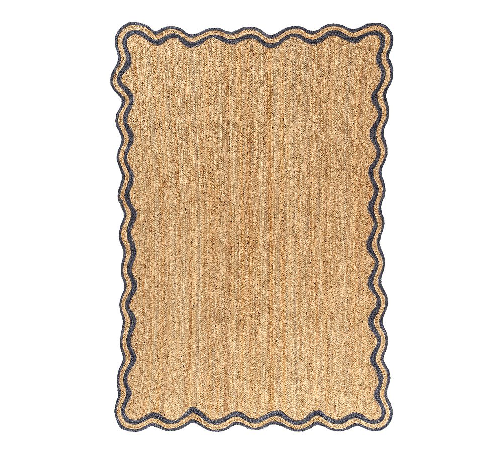Olivya Jute Scallop Rug