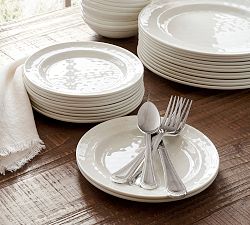Caterer's Box Outdoor Melamine Salad Plates - Set of 12
