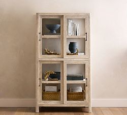 Aptos Glass Storage Cabinet (37.5&quot;)