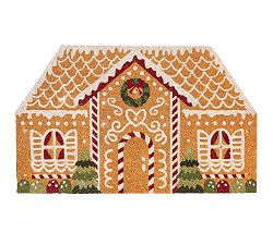 Gingerbread House Light Up Doormat