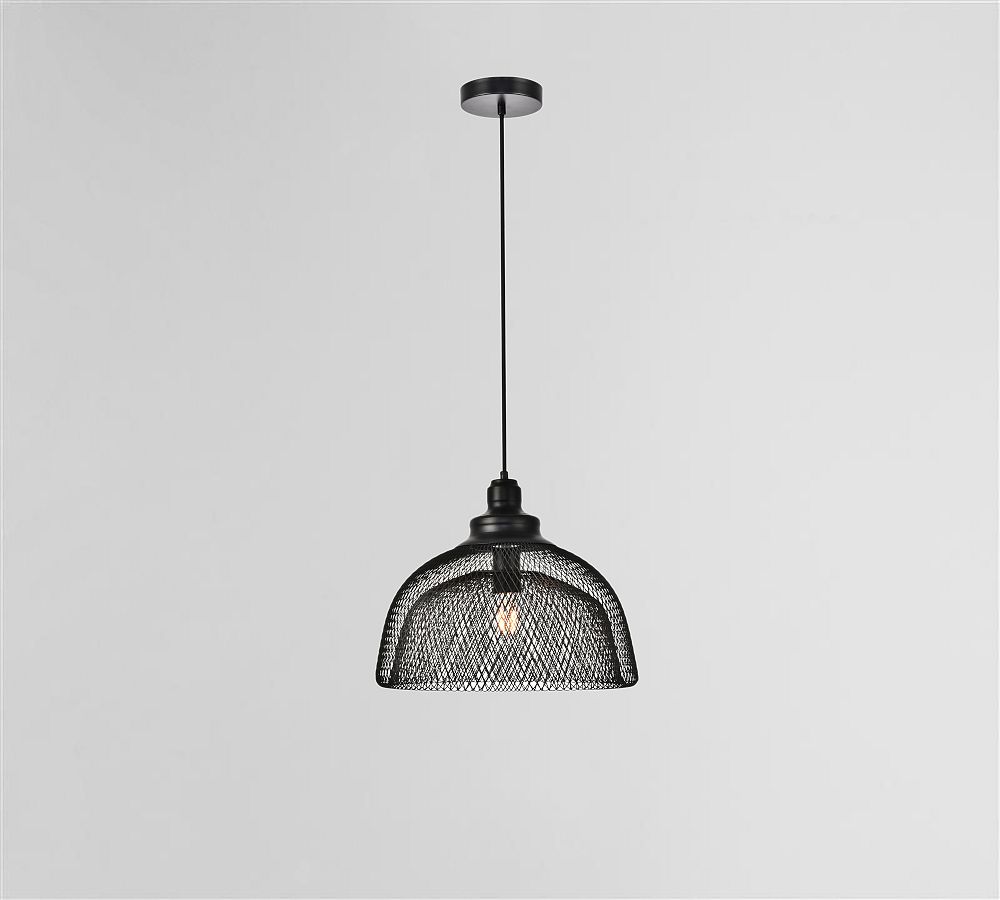 Open Box: Louisa Mesh Pendants, 13.5&quot; Diam.