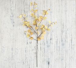 Open Box: Faux Autumn Aspen Tree Branch - Yellow