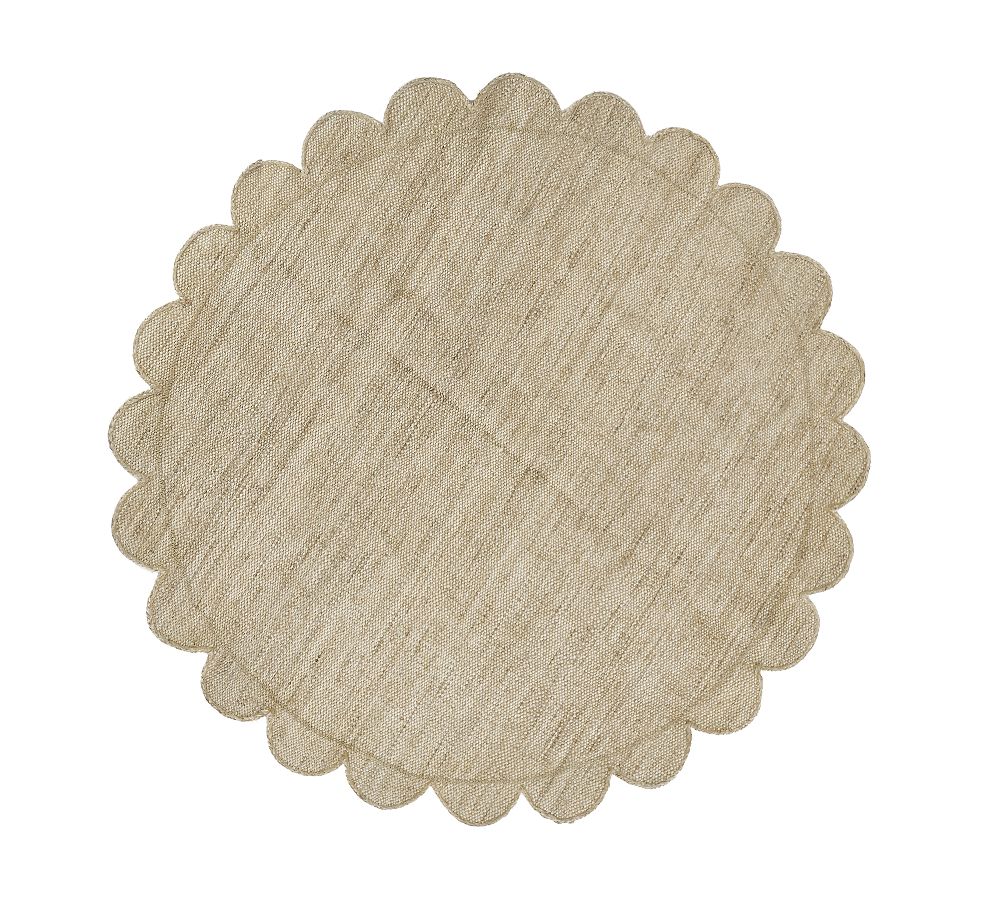 Pure Salt Parikia Handwoven Jute Round Rug