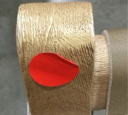 Open Box: Fenton Woven Leather Stool, Counter Height 24&quot; - Legacy Taupe , Seadrift Finish