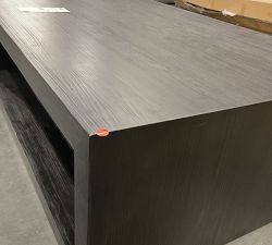 Open Box: Folsom Grand Coffee Table, 60" - Charcoal