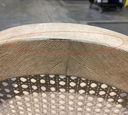 Open Box: Sausalito Cane Counter Stool - Seadrift