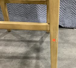 Open Box: Seagrass Barstool, Bar Ht, Gray Wash/Seadrift leg