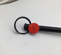 Open Box: Drapery Wand, One Size - Antique Bronze