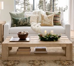 Snow Owl Embroidered Pillow