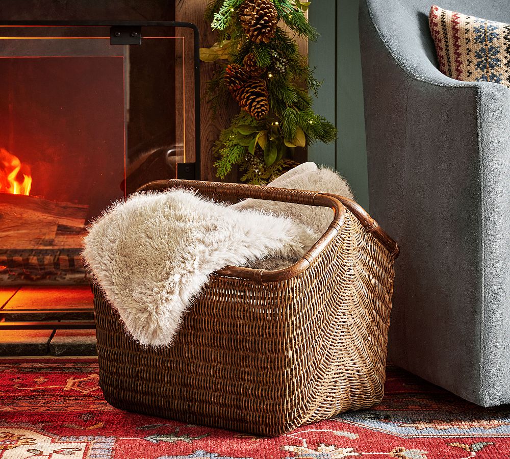 Amber Decorative Basket