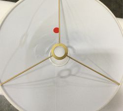 Open Box: Chambers Ribbed Floor Lamp (56&quot;) - Vintage Brass