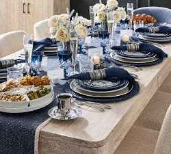 Hanukkah Botanical Stoneware Lazy Susan