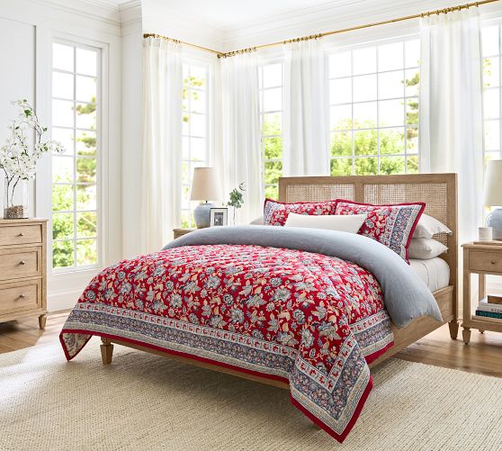 Scarlett Handcrafted Reversible Quilt