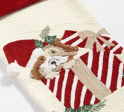 Holiday Icons Crewel Stockings